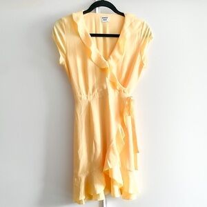 SUNDAY Best Ruffled Wrap Dress